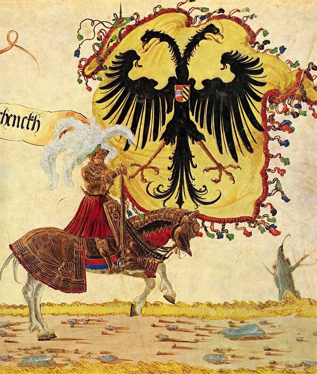 Flag of the Holy Roman Empire, Wiki Commons