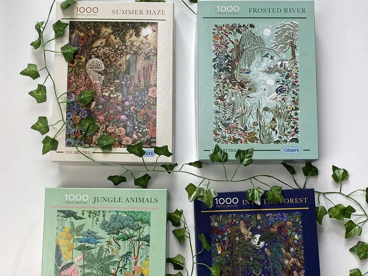 Gibsons Secret Garden Puzzles