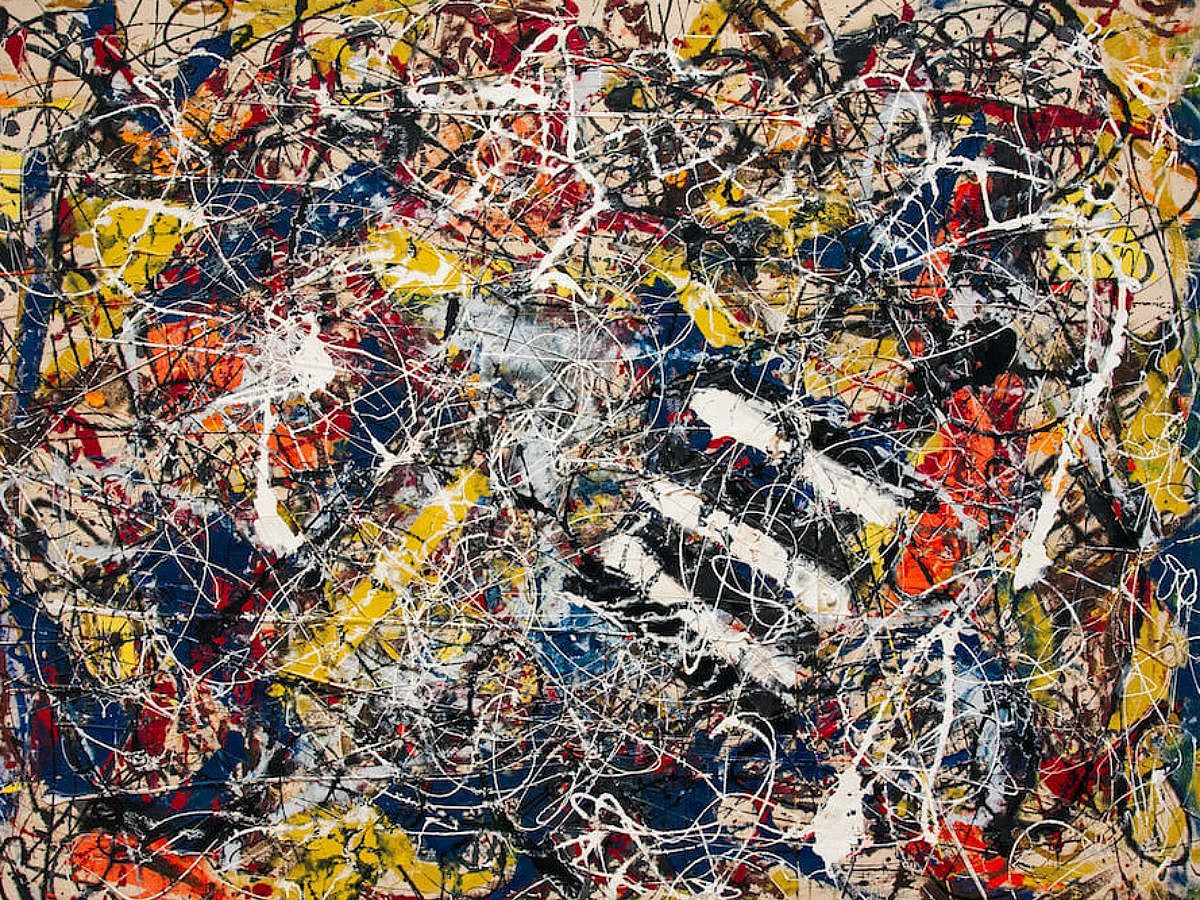 Number 17A by Jackson Pollock