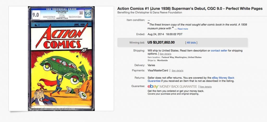 Most Expensive Comic Book