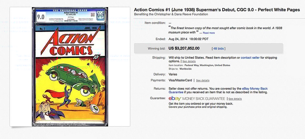 Most Expensive Comic Book
