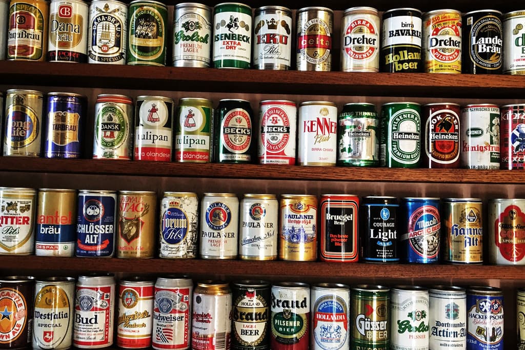 Breweriana Collection Beer Cans