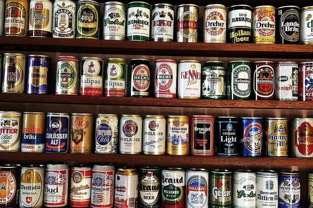 Breweriana Collection Beer Cans