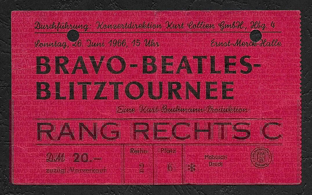 collectible concert tickets worth a fortune