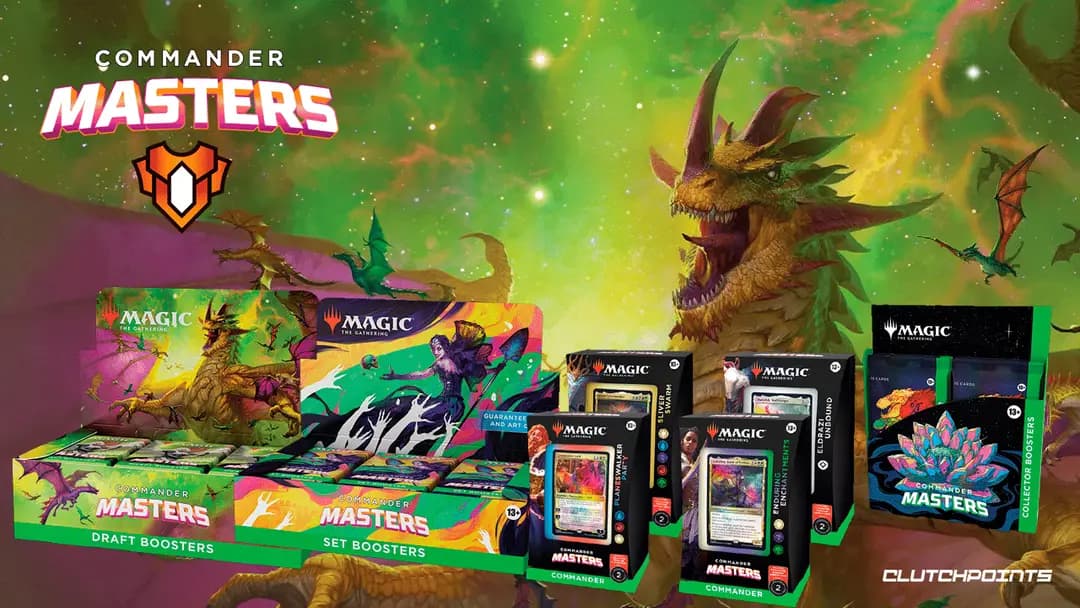magic: the gathering commander masters cards