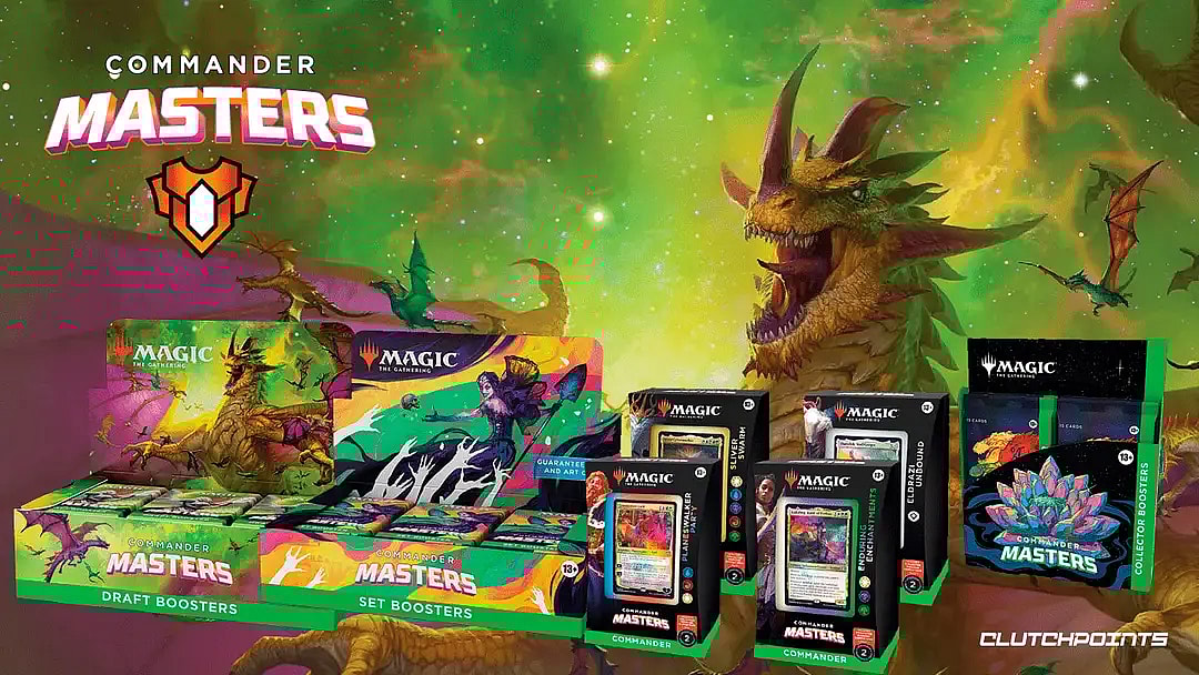 magic: the gathering commander masters cards