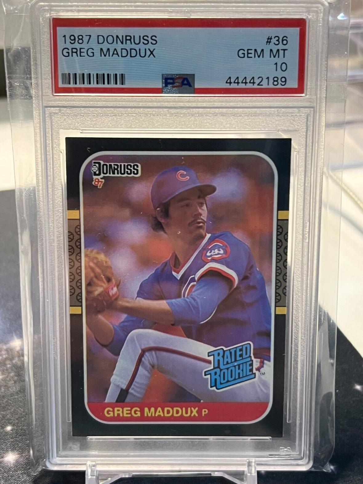 1987 Donrus Greg Maddux