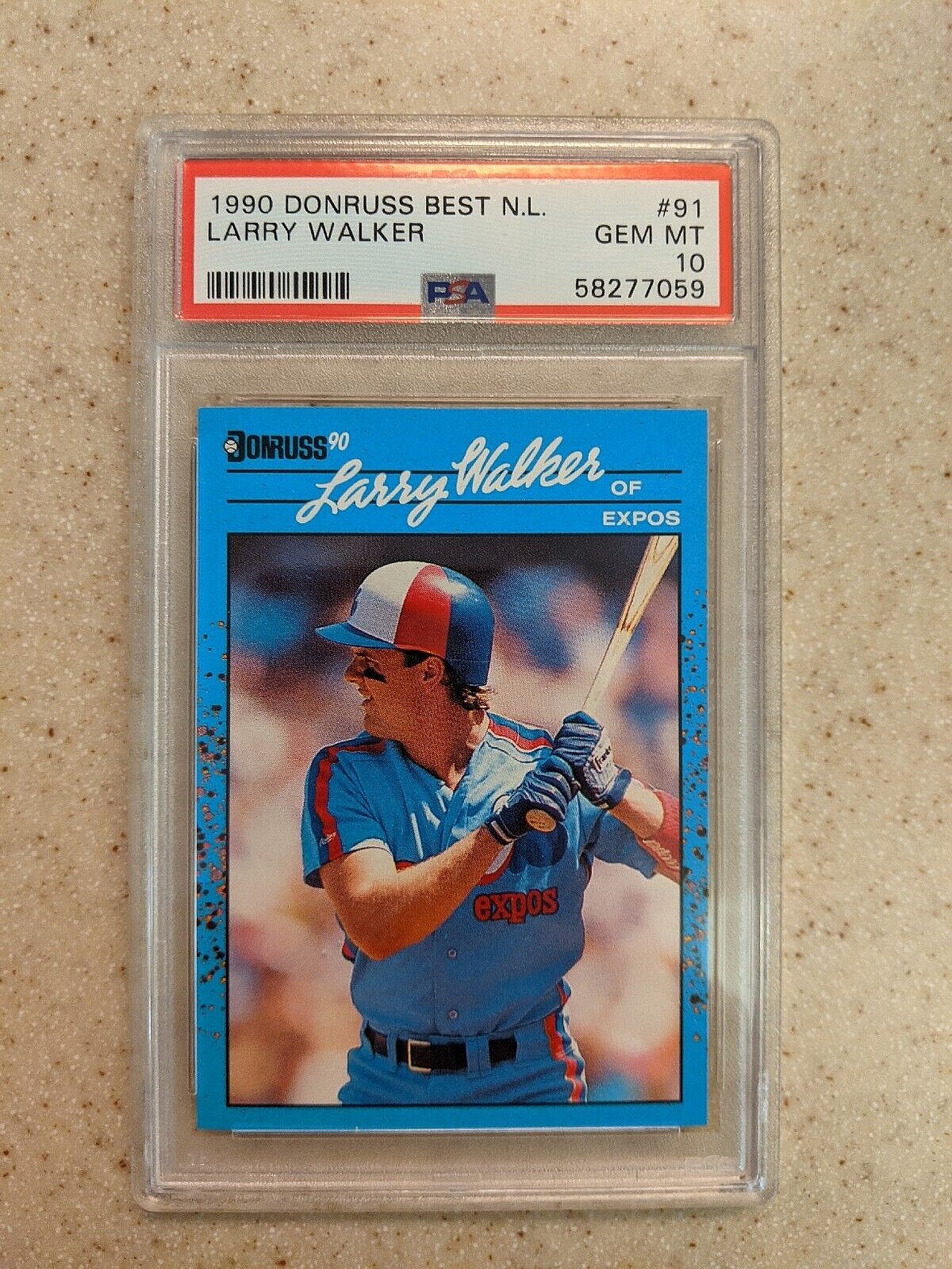 1990 Donrus Larry Walker