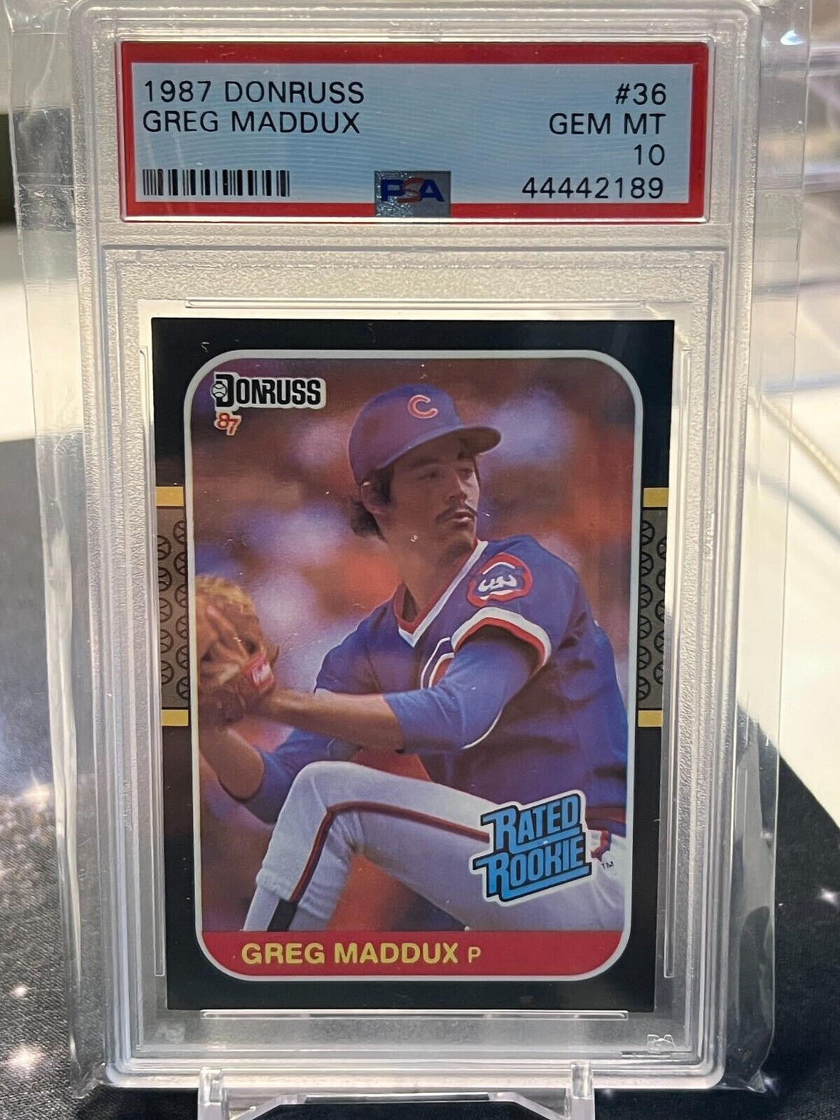 1987 Donrus Greg Maddux