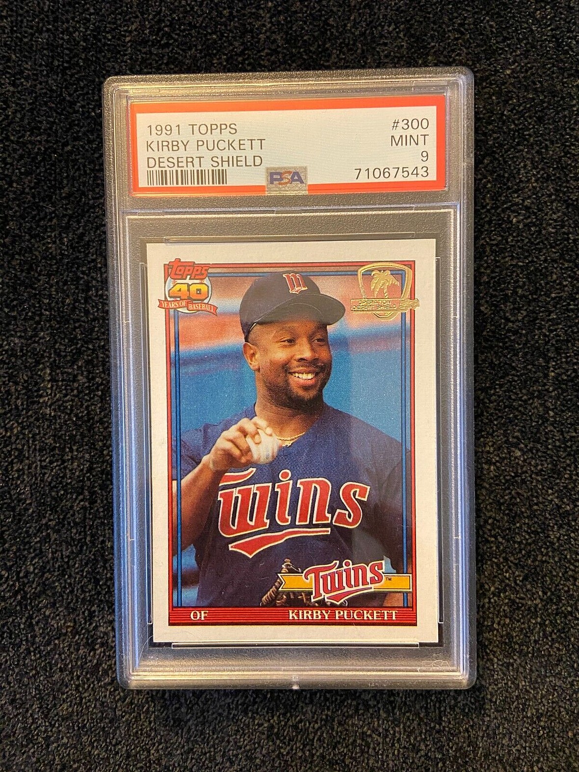 1991 Topps Kirby Puckett