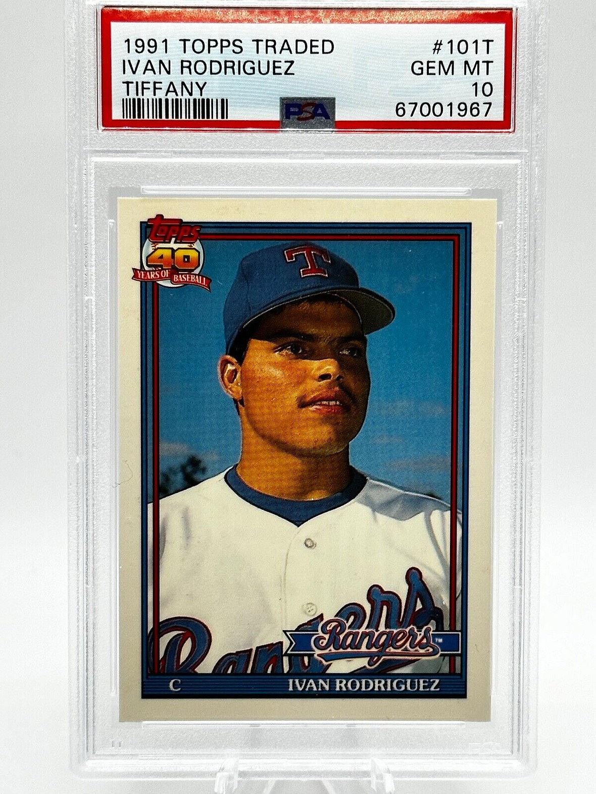 1991 Topps Ivan Rodriguez