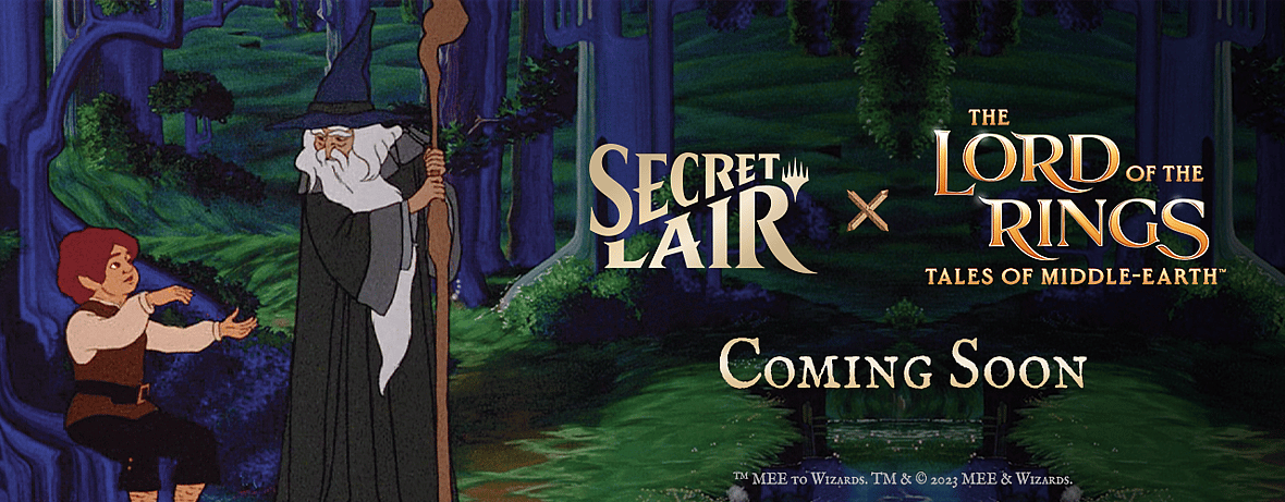 magic: the gathering lord of the rings secret lair