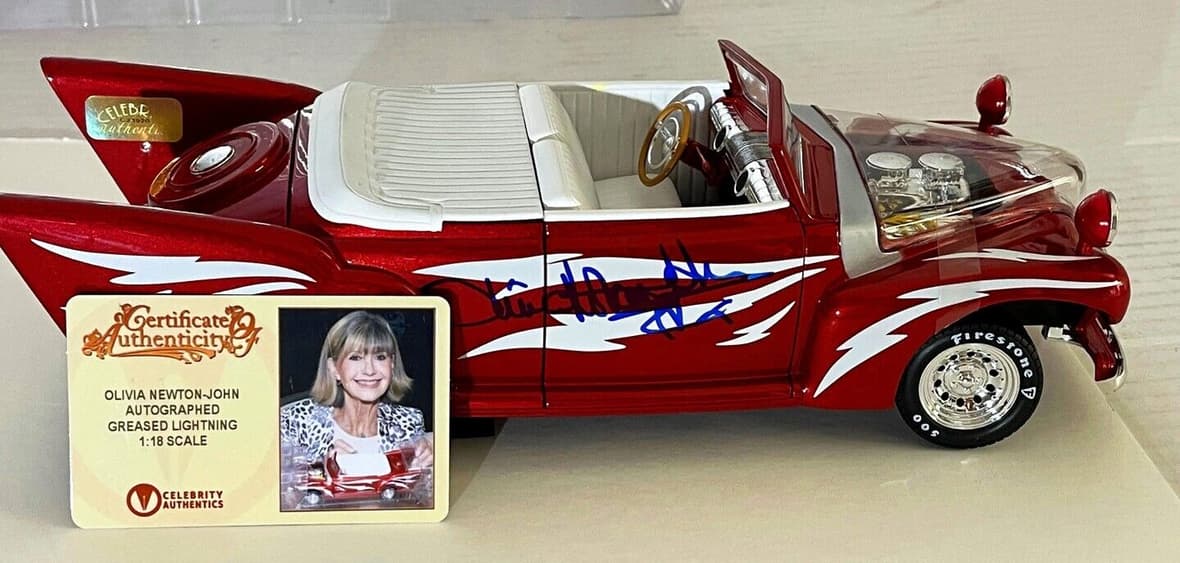 rare grease memorabilia