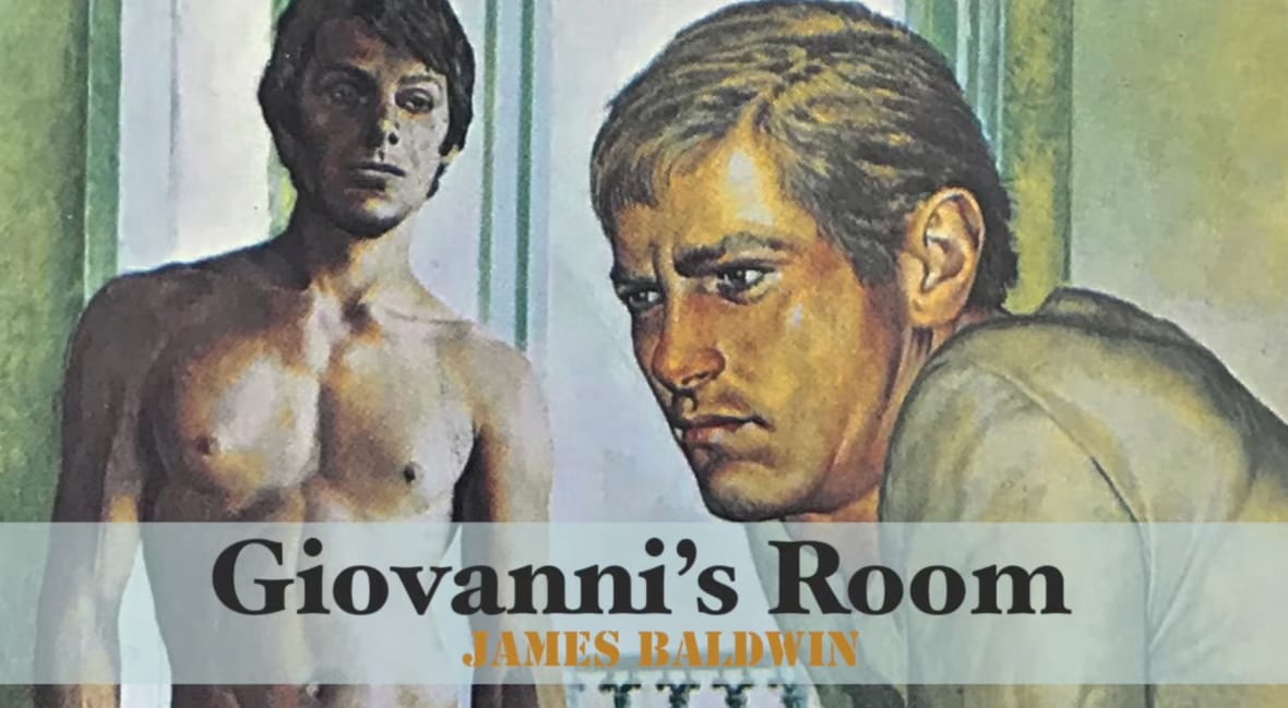 Giovanni's Room by James Baldwin, one of the best literary fiction novels ever written. 