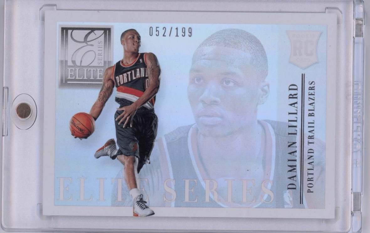 most valuable Damian Lillard rookie cards: 2012-13 Panini Absolute Damian Lillard #195
