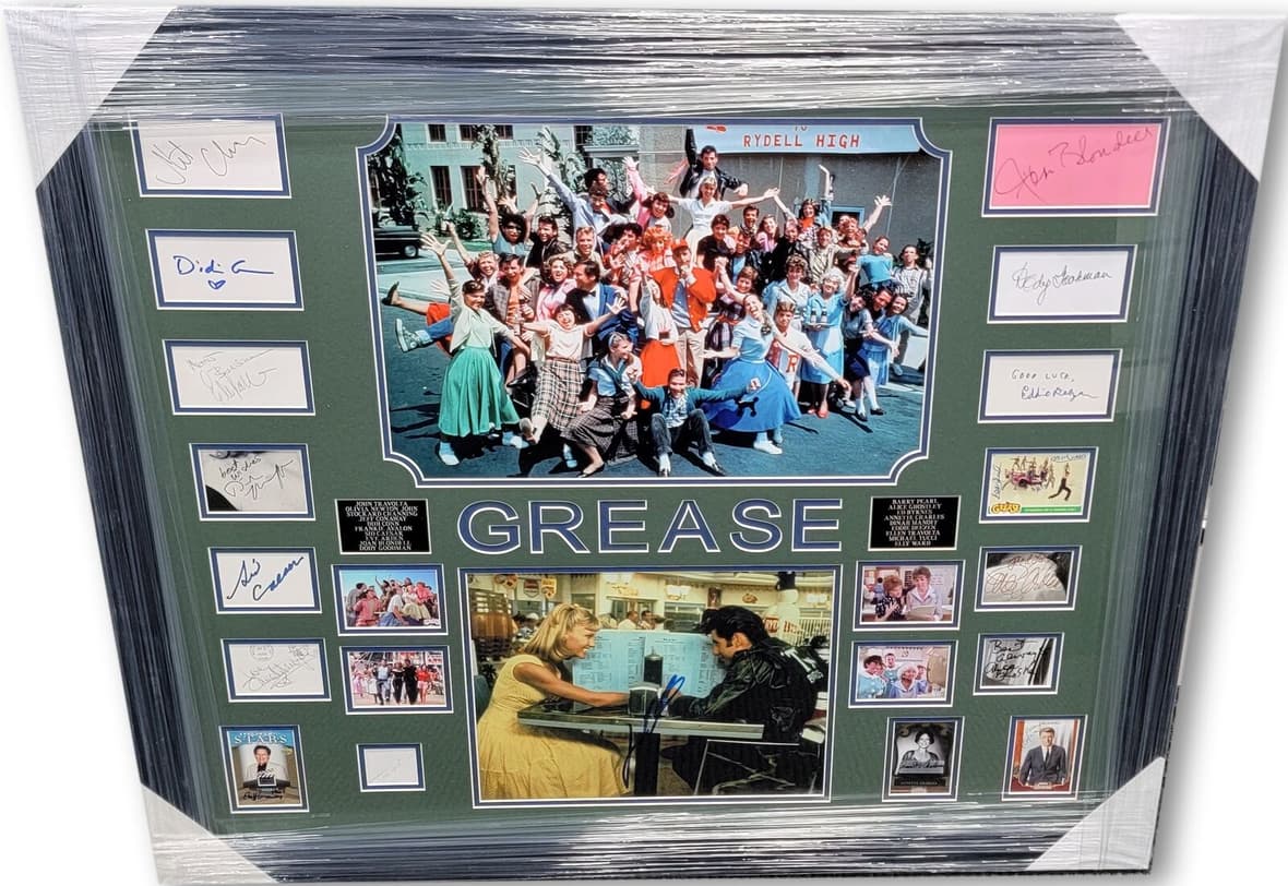 rare grease memorabilia
