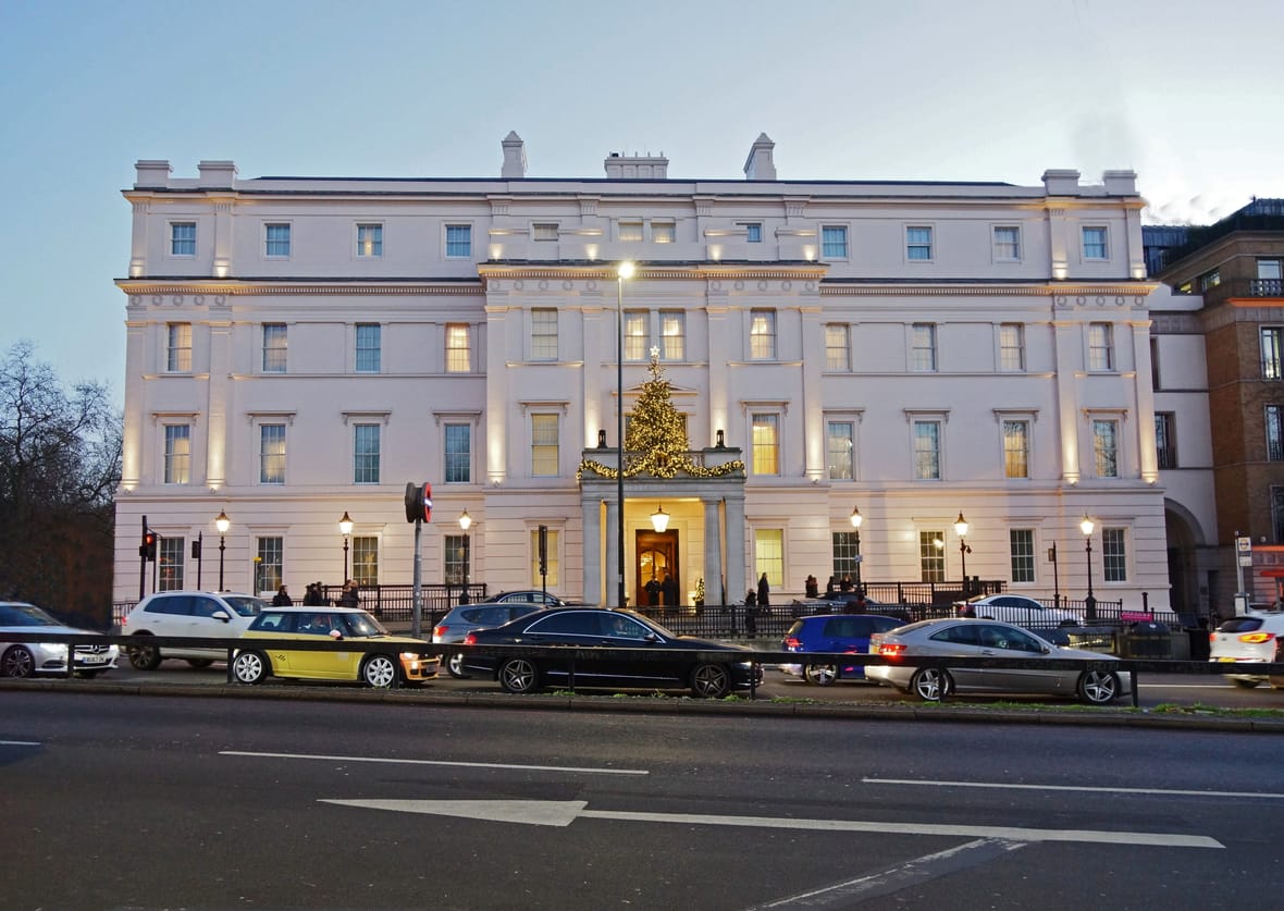 most expensive hotels in london