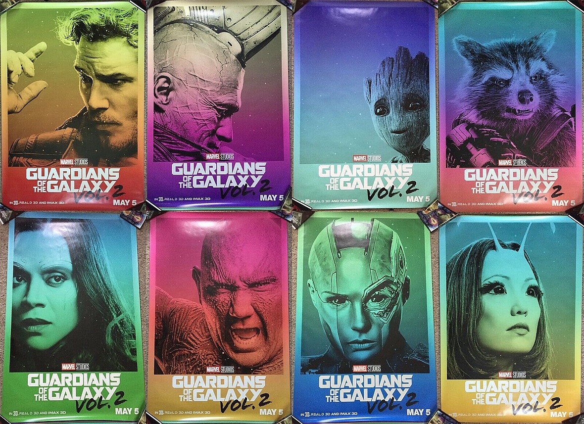 Most Valuable Guardians of the Galaxy Memorabilia: Bus Poster Set