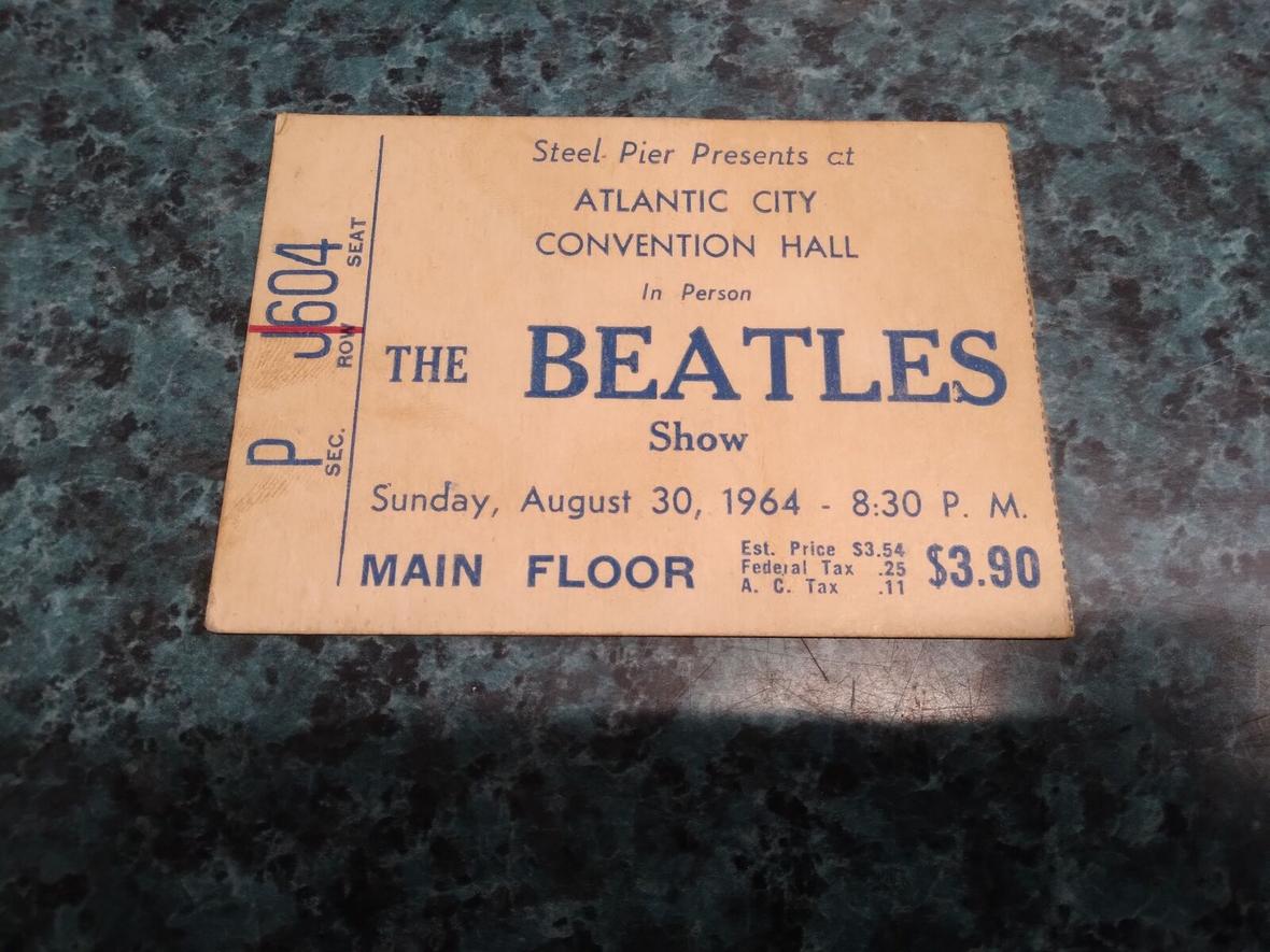 collectible concert tickets worth a fortune