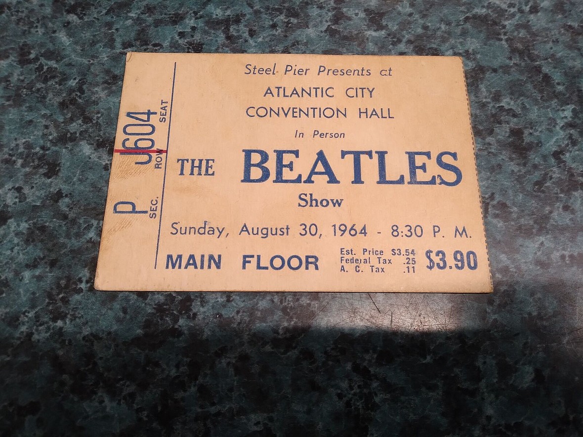collectible concert tickets worth a fortune
