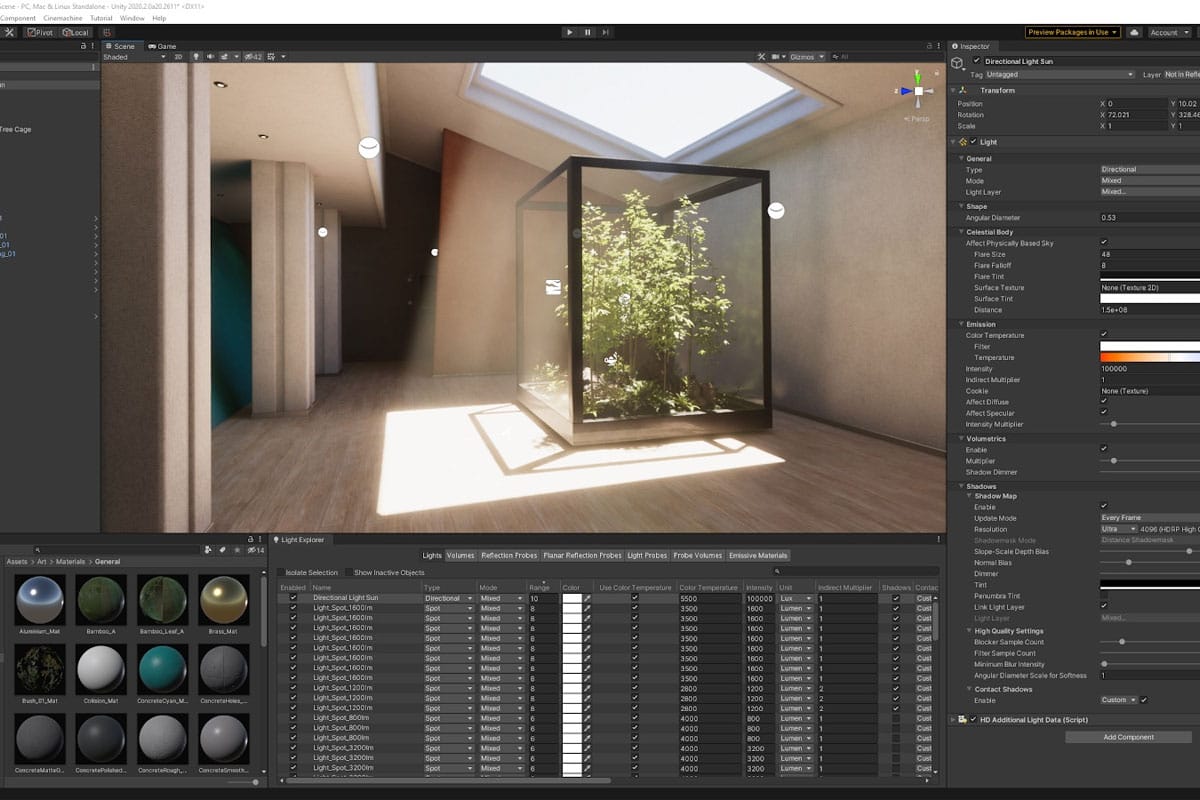 Unity Interface
