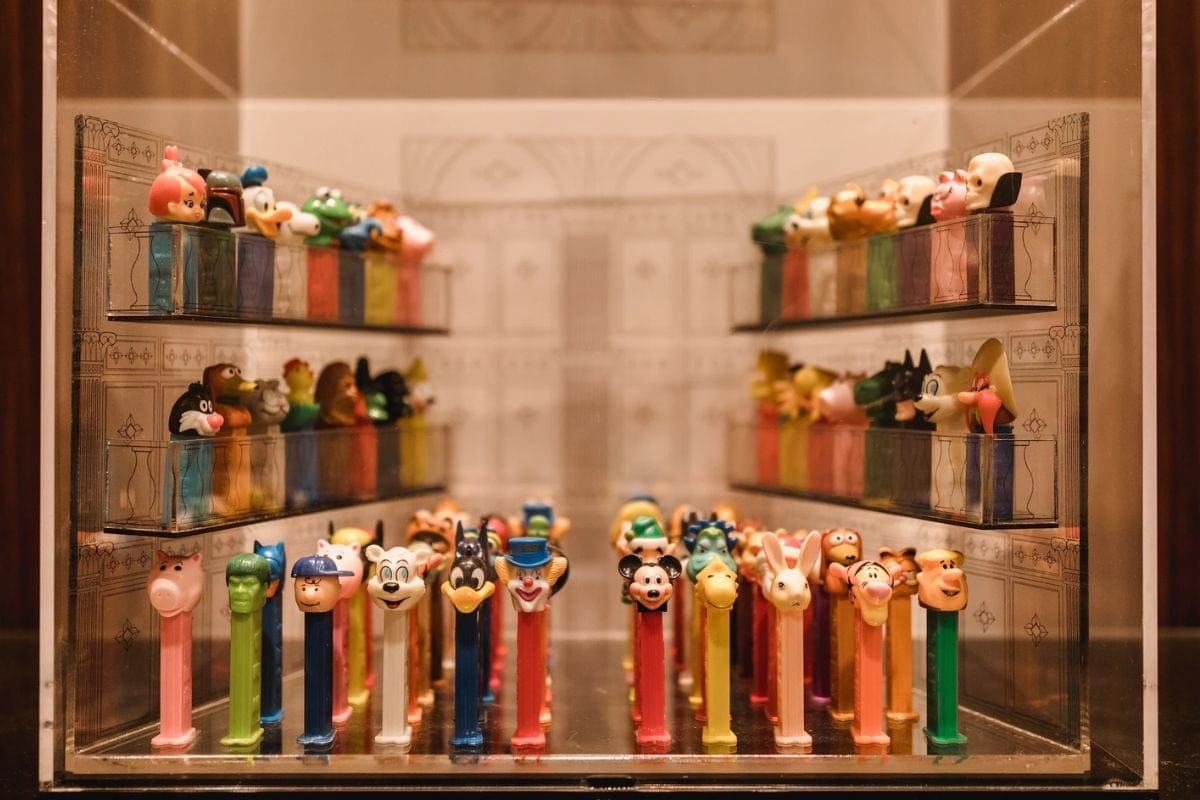 credit unsplash, most valuable pez dispensers