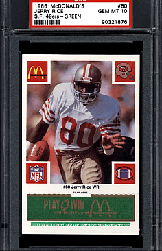 Jerry Rice Rookie Cards