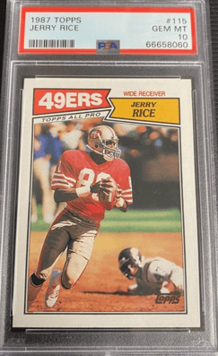 Jerry Rice Rookie Cards