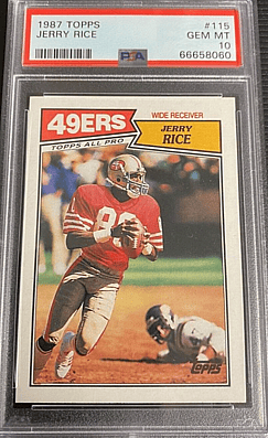 Jerry Rice Rookie Cards