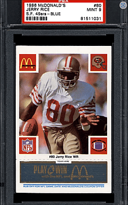 Jerry Rice Rookie Cards