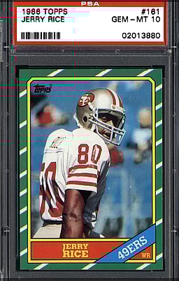 Jerry Rice Rookie Cards