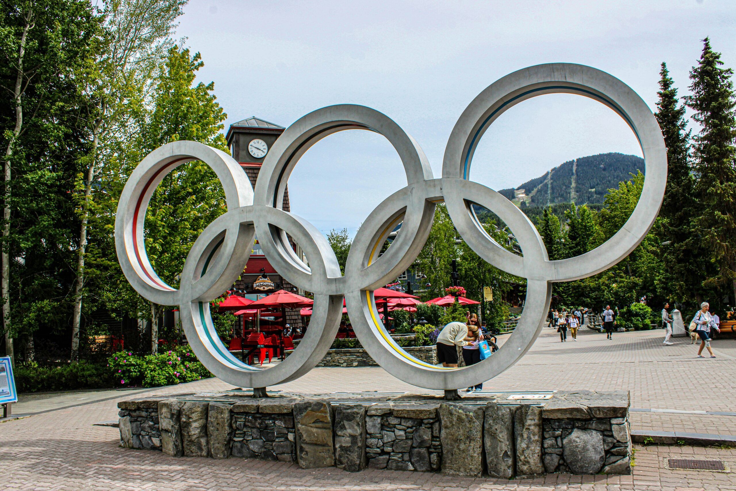 The Olympic Circles.