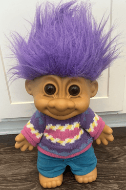 vintage troll dolls from the 90s