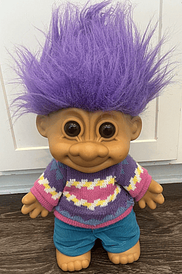 vintage troll dolls from the 90s