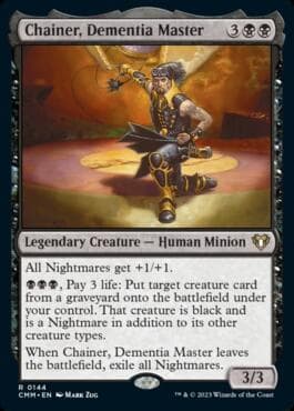 magic: the gathering commander masters cards