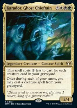 magic: the gathering commander masters cards