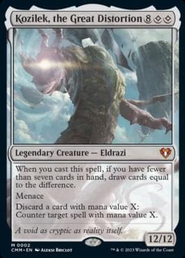 magic: the gathering commander masters cards