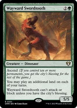 magic: the gathering commander masters cards