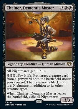 magic: the gathering commander masters cards