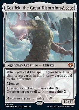 magic: the gathering commander masters cards