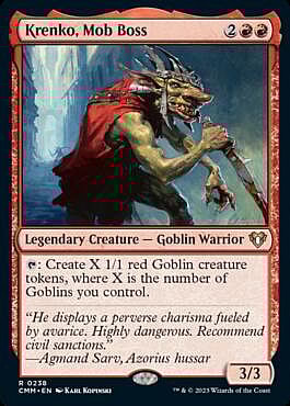 magic: the gathering commander masters cards