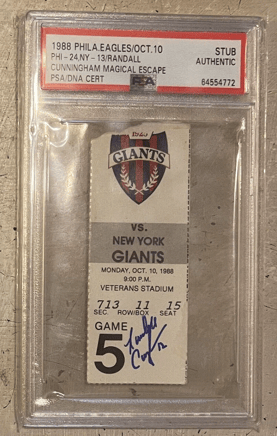 most valuable philadelphia eagles memorabilia