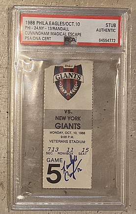 most valuable philadelphia eagles memorabilia