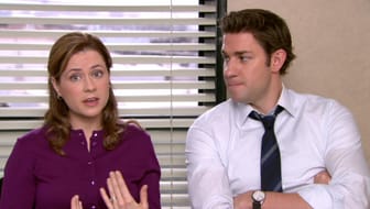 best Jim and Pam moments, top moments jim and pam, jim and pam the office