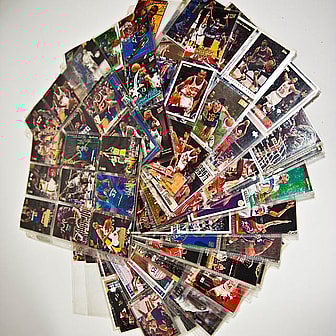 basketball, vintage, cards