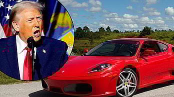 President Trump’s Former Ferrari Sells at Auction, Price Undisclosed