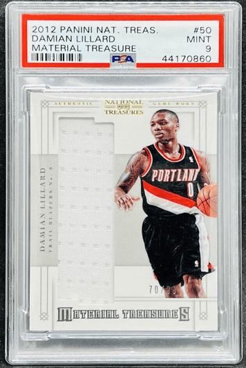 most valuable Damian Lillard rookie cards: 2012-13 Panini Preferred Damian Lillard
