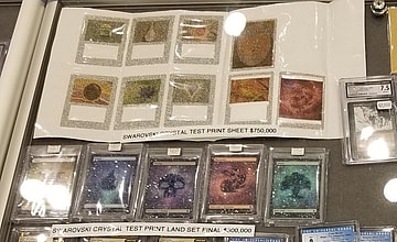 swarovski magic the gathering cards