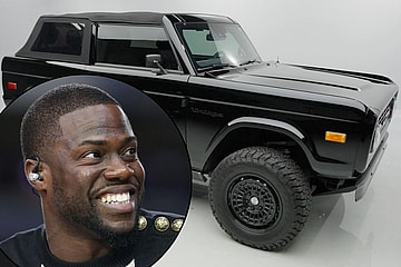 Kevin Hart and his Custom Ford 2024 Bronco