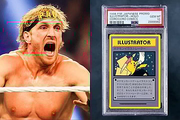 Logan Paul and Pokemon Card